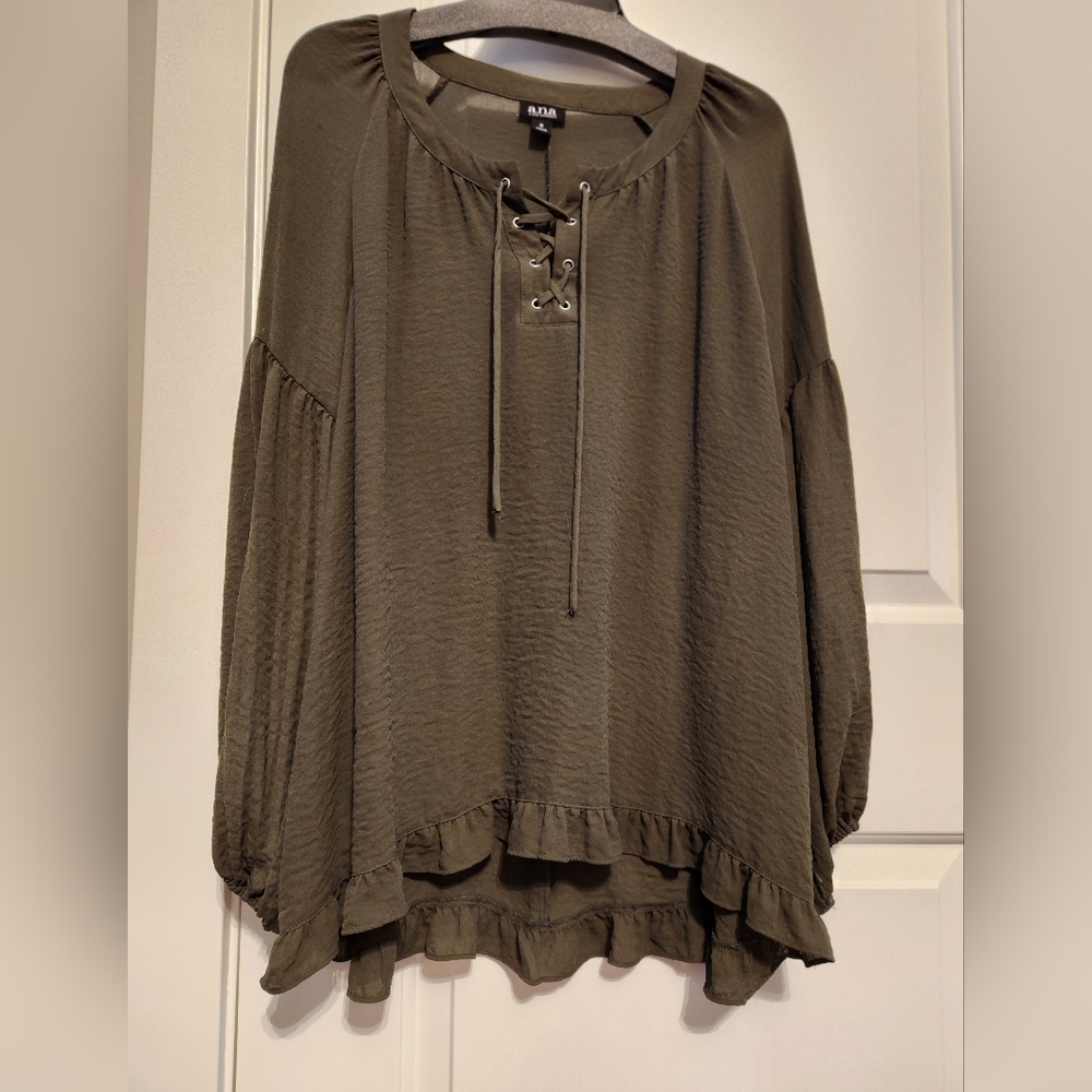 Army Green tunic top